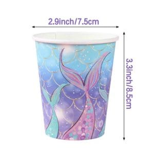 Mermaid Party Cups