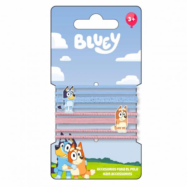 Bluey hair accessories elastic 8 pc