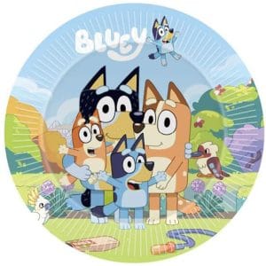 Bluey Plates 7inch