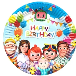 Cocomelon Party Plates