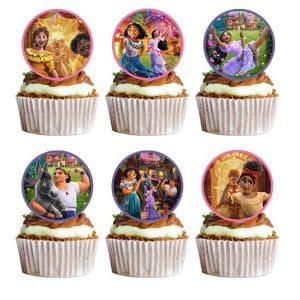 Encanto Round Cupcake Toppers