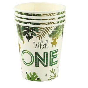 Wild One Party Cups