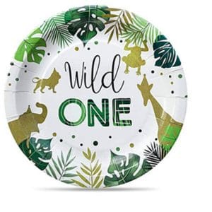 Wild One 9inch Party Plates