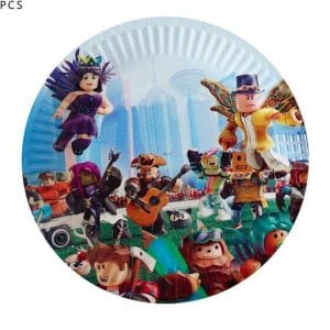 Roblox 7inch Party Plates