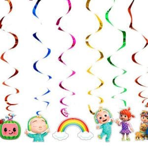 Cocomelon Hanging Swirls