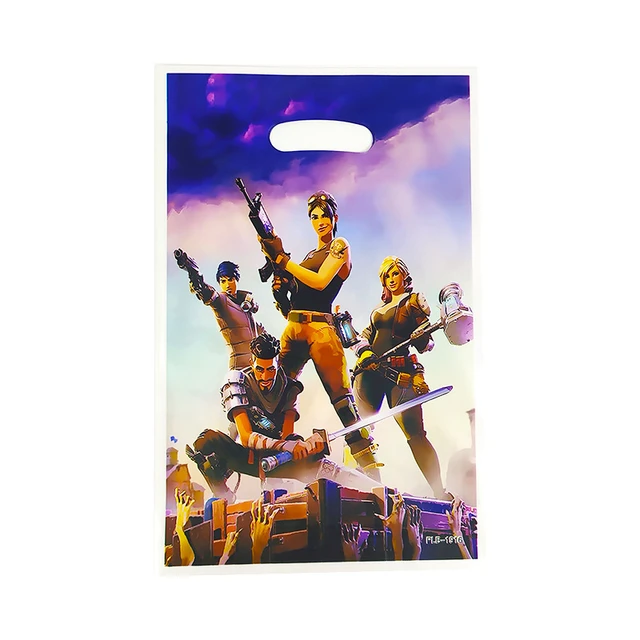 Fortnite Plastic Party Bags
