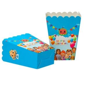 Cocomelon Party Popcorn Box