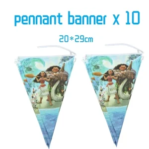 Moana Birthday Bunting