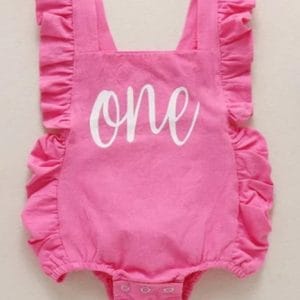 First Birthday Romper