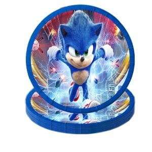 Sonic Party Plates 7inch