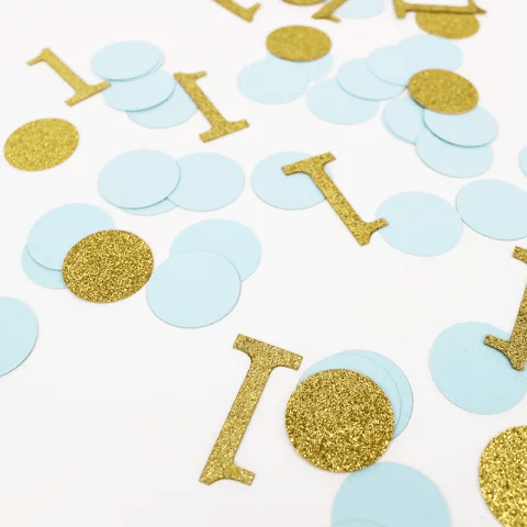 One Birthday Confetti