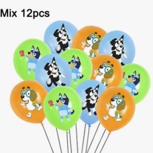 Bluey Balloon Set 12pc