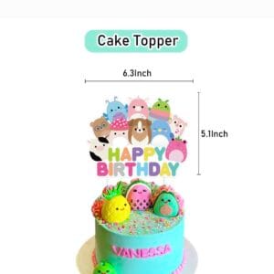 Squishmallows Cake Topper