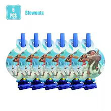 Moana Party Blowouts