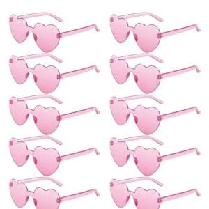 Party Favor Sunglasses Pink Hearts