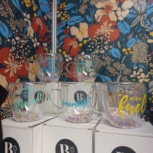 Glass Sprinkle Cup