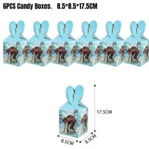 Moana Candy Boxes