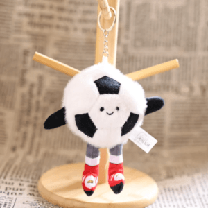 Soccer Plush Key Chain