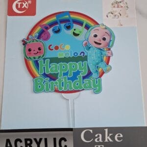 Cocomelon Cake Topper
